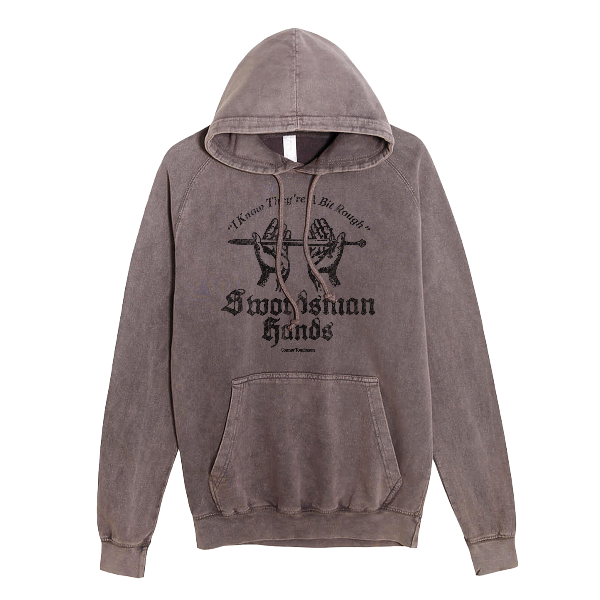 Swordsman Hands Vintage Hoodie