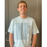 Questions Tee (Light Blue)
