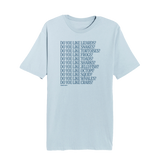 Questions Tee (Light Blue)