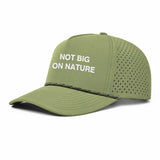 Not Big On Nature Golf Hat