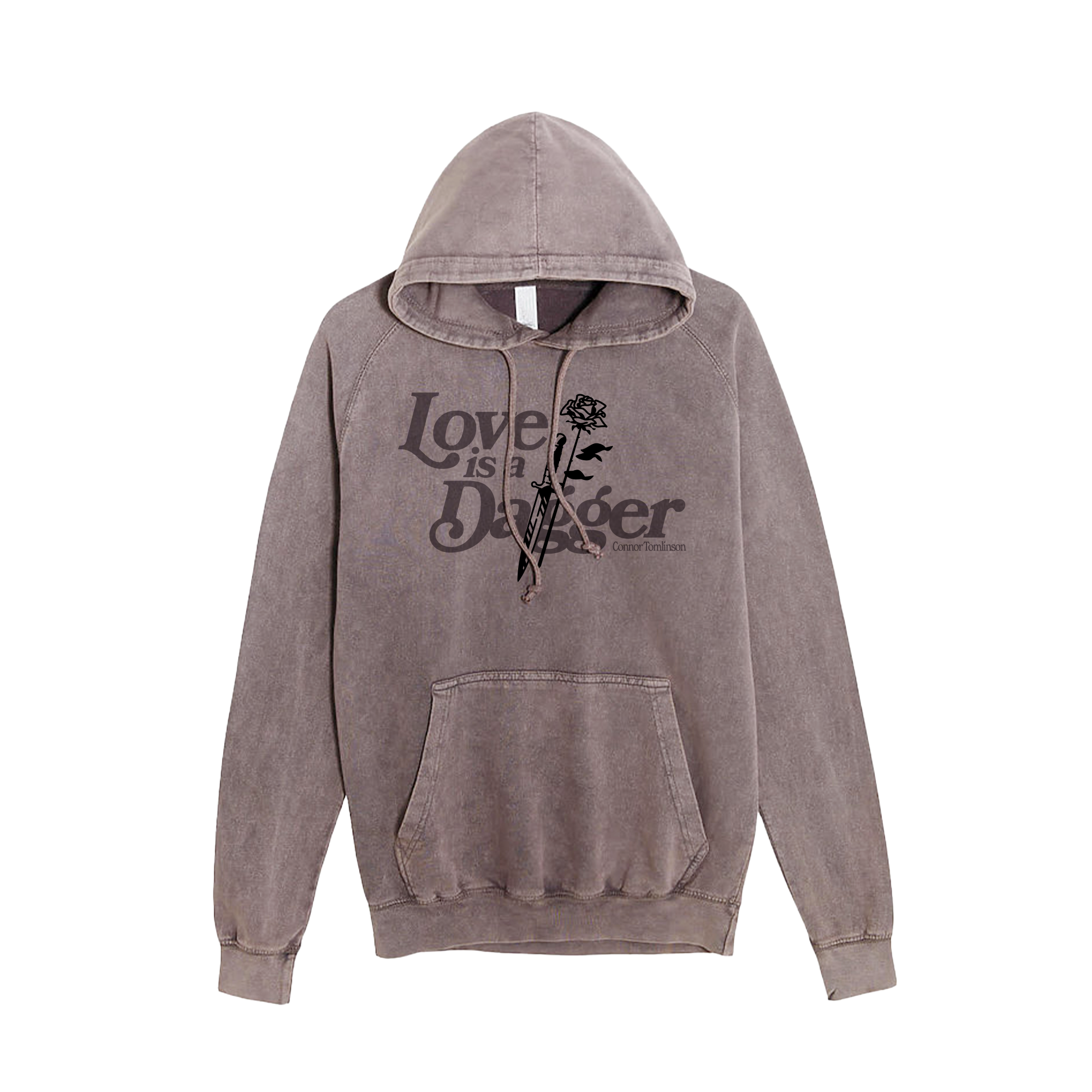 Love Is A Dagger Vintage Hoodie