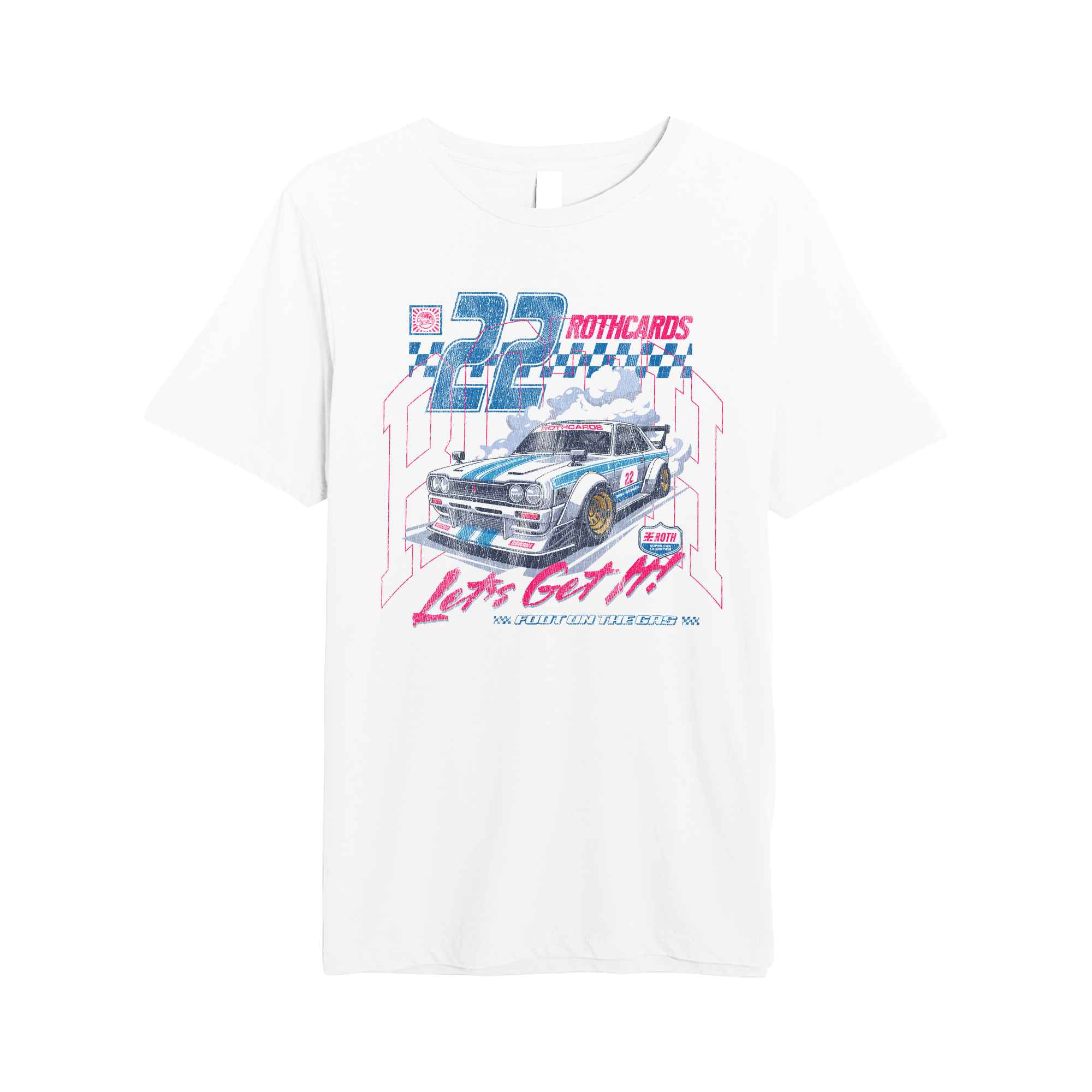 Foot on the Gas Midweight Tee