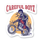 Careful Boyz Moto Sticker