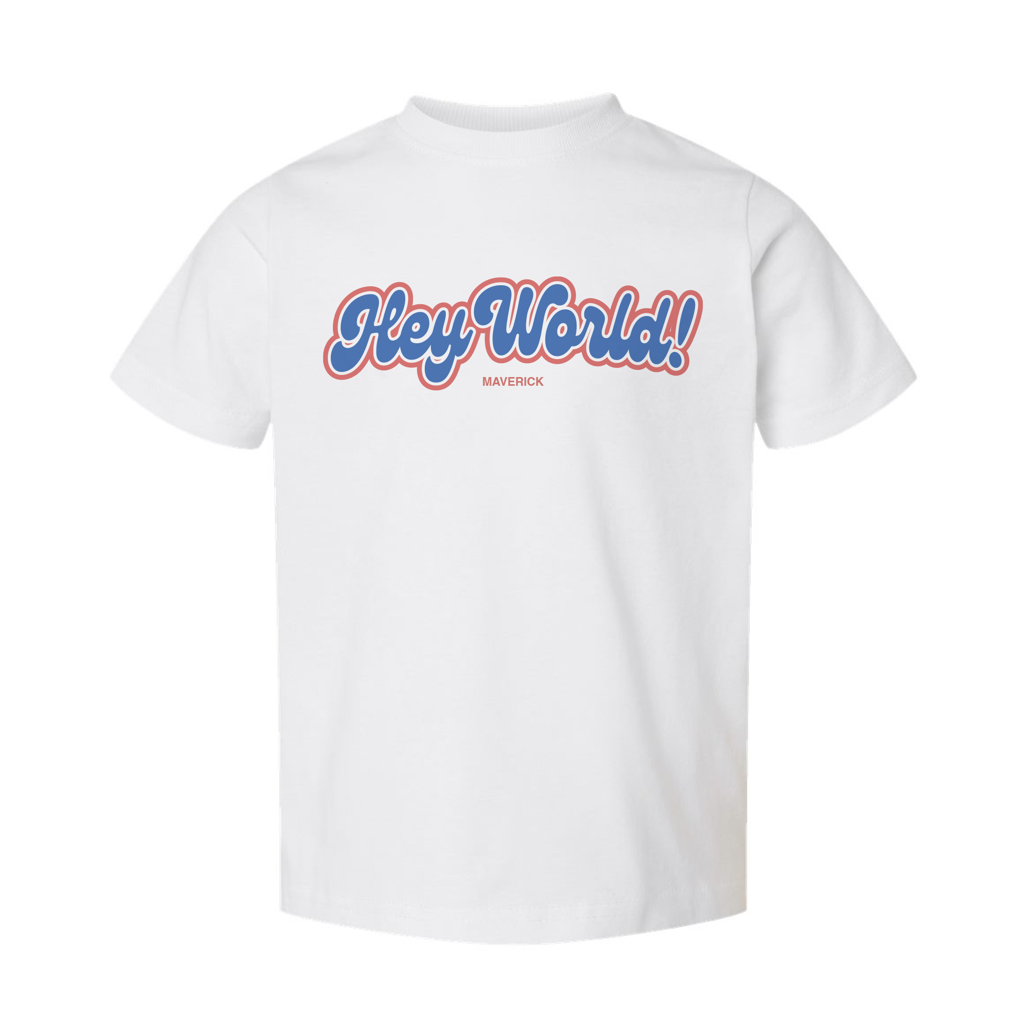 Hey World Kids Tee