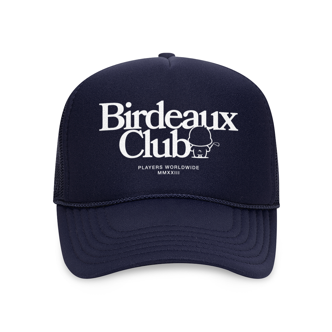 Birdeaux Club Retro Golf Foam Trucker Snapback