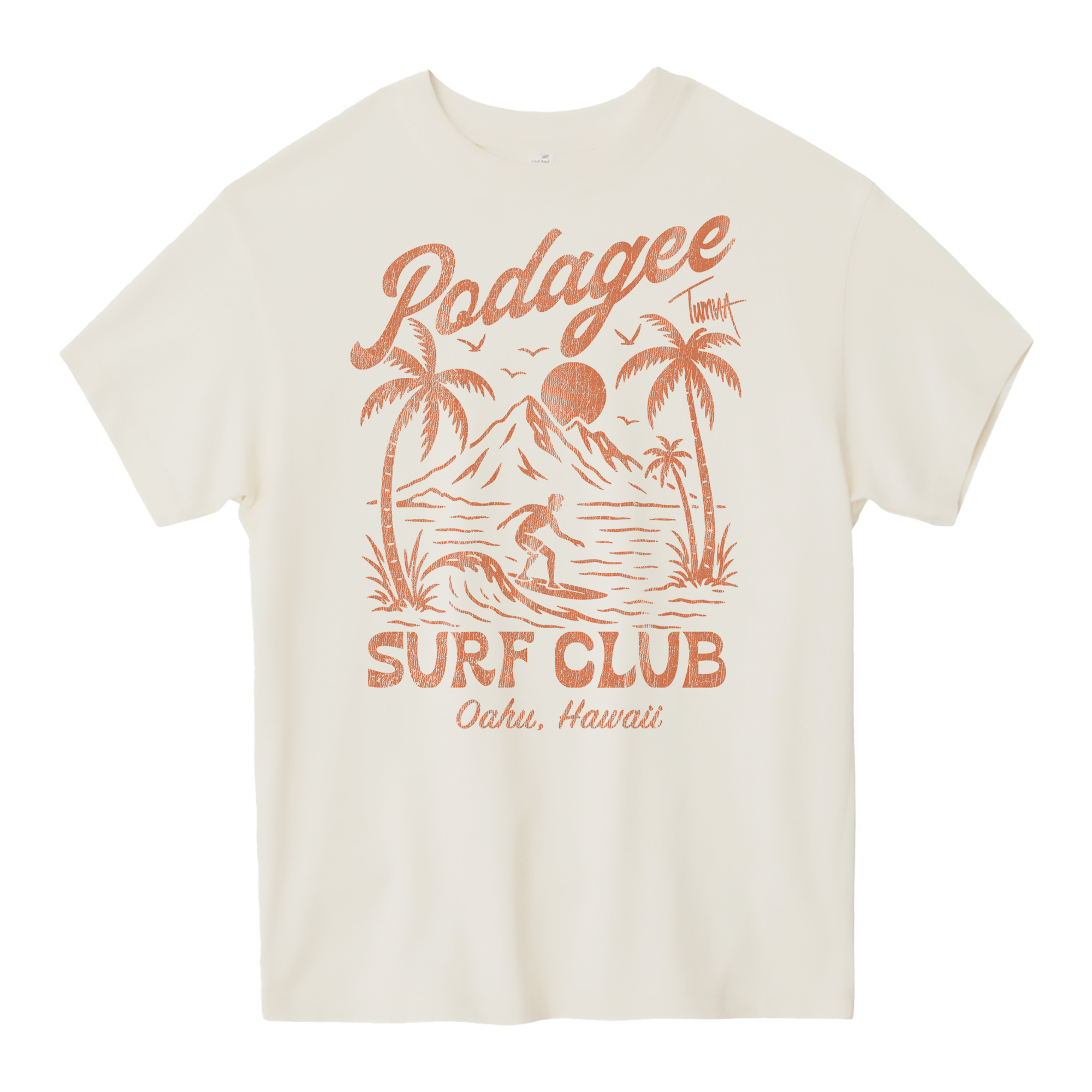 Podagee Surf Club Ultra Heavyweight Tee