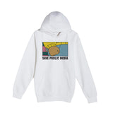 Save Public Media Fist Hoodie