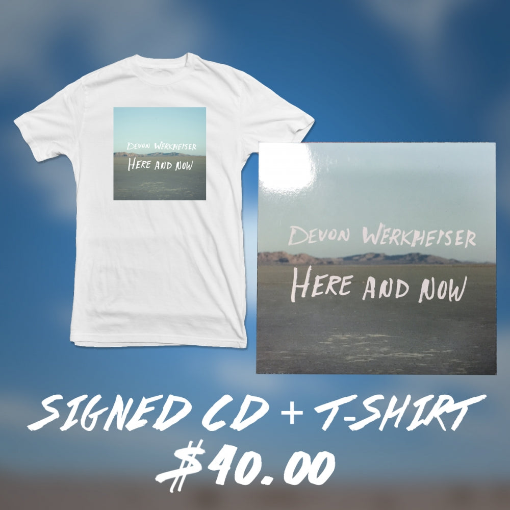 Devon Werkheiser - "Here And Now" Bundle Tee