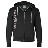 Hey Red - Red Heads Rule Zip Contrast Hoodie