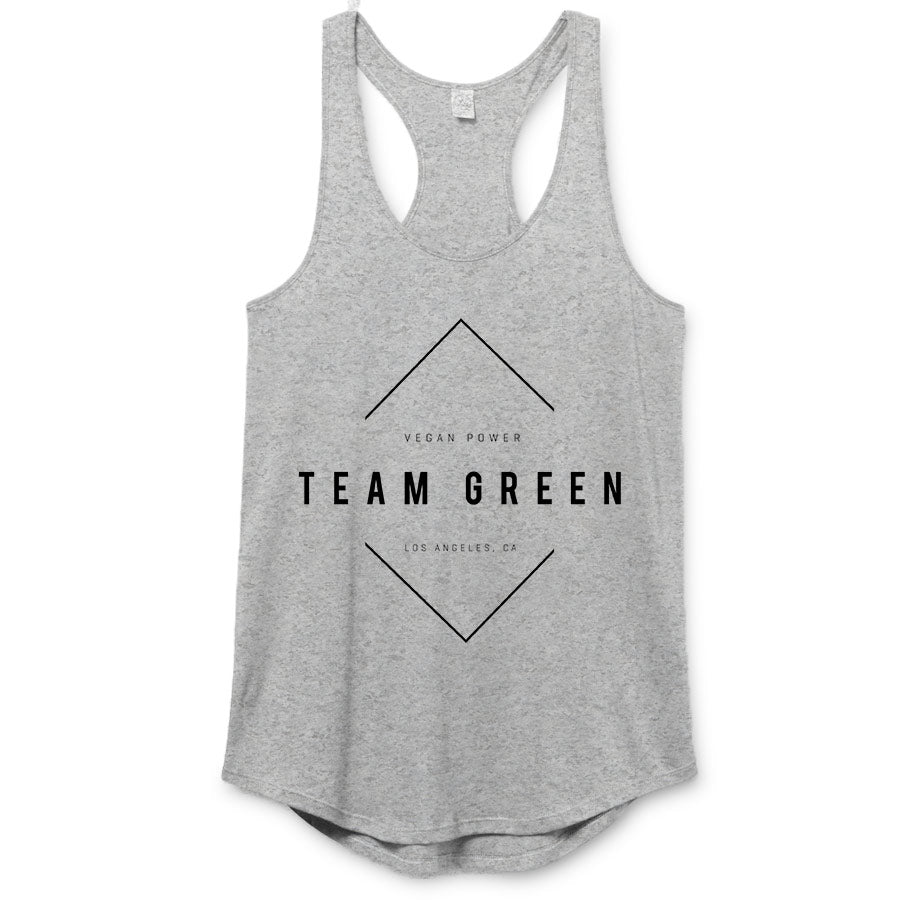 Vegan Power - Arrow Premium Racerback