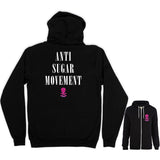 Vegan Power - ASM Zip Contrast Hoodie