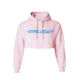 Alexi Blue - Checkered Crop Hoodie