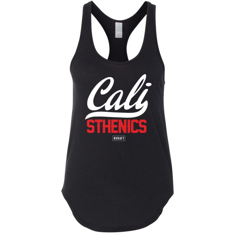 Never4Fit - Calisthenics Premium Racerback - Black