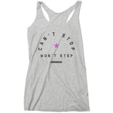 Wild Fame - Can't Stop Racerback Tank (Ladies)
