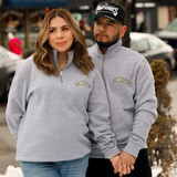 Compadre Embroidered Half Zip Crew