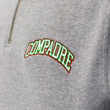Compadre Embroidered Half Zip Crew