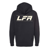 Cream Logo Zip Hoodie