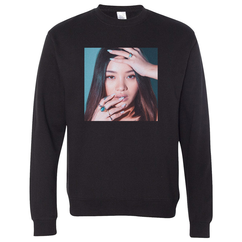 BAD BITCH Crewneck Sweater (Black)