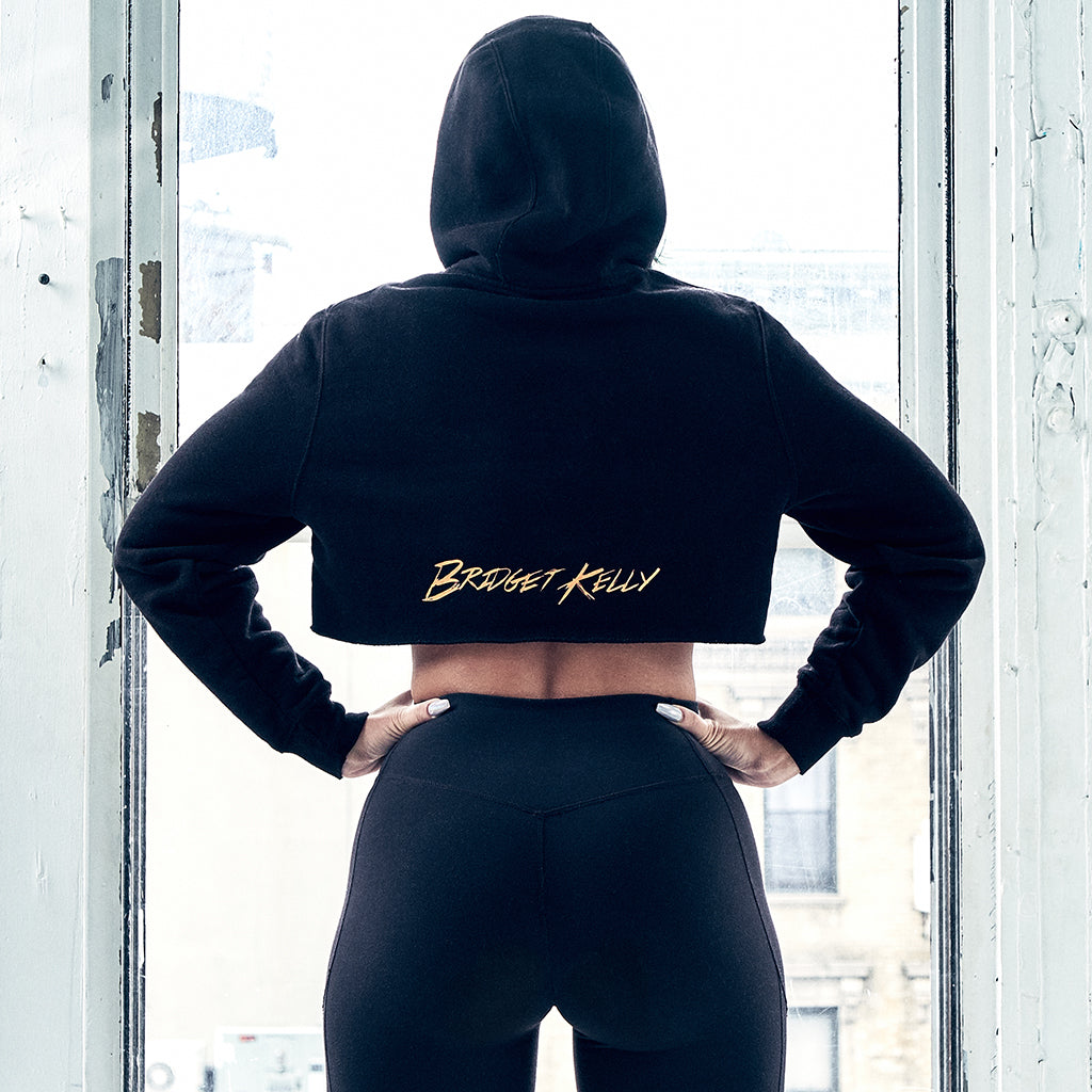 Bridget Kelly - Count Crop Hoodie