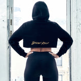 Bridget Kelly - Count Crop Hoodie