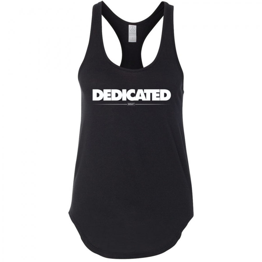 Never4Fit - Dedicated Premium Racerback - Black