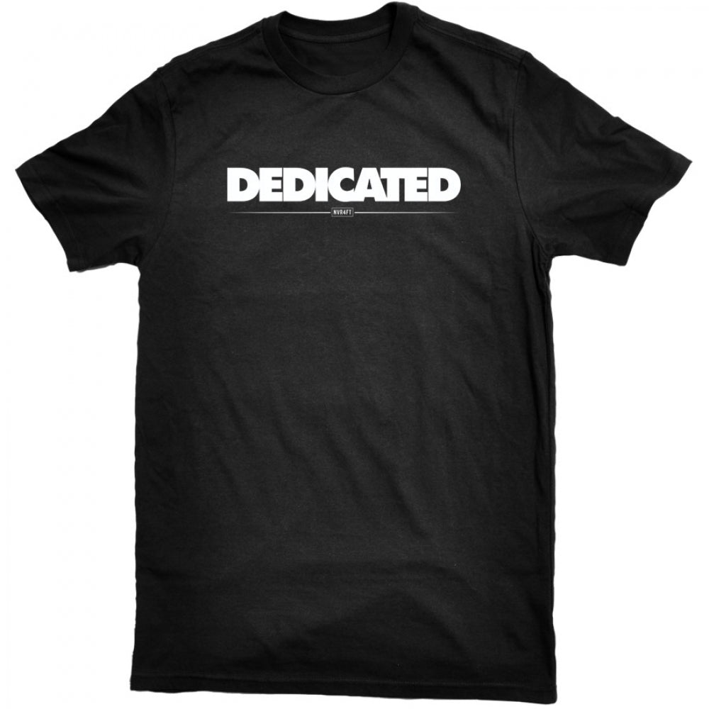 Never4Fit - Dedicated Tee - Black