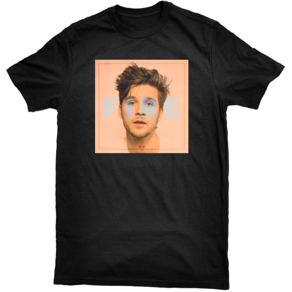 Devon Werkheiser - Fire Tee - Black