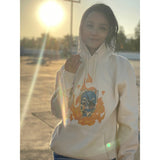 RufioZuko - Flame Mask Hoodie by @kelfrito.art