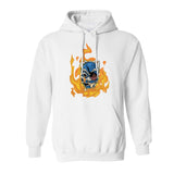 RufioZuko - Flame Mask Hoodie by @kelfrito.art