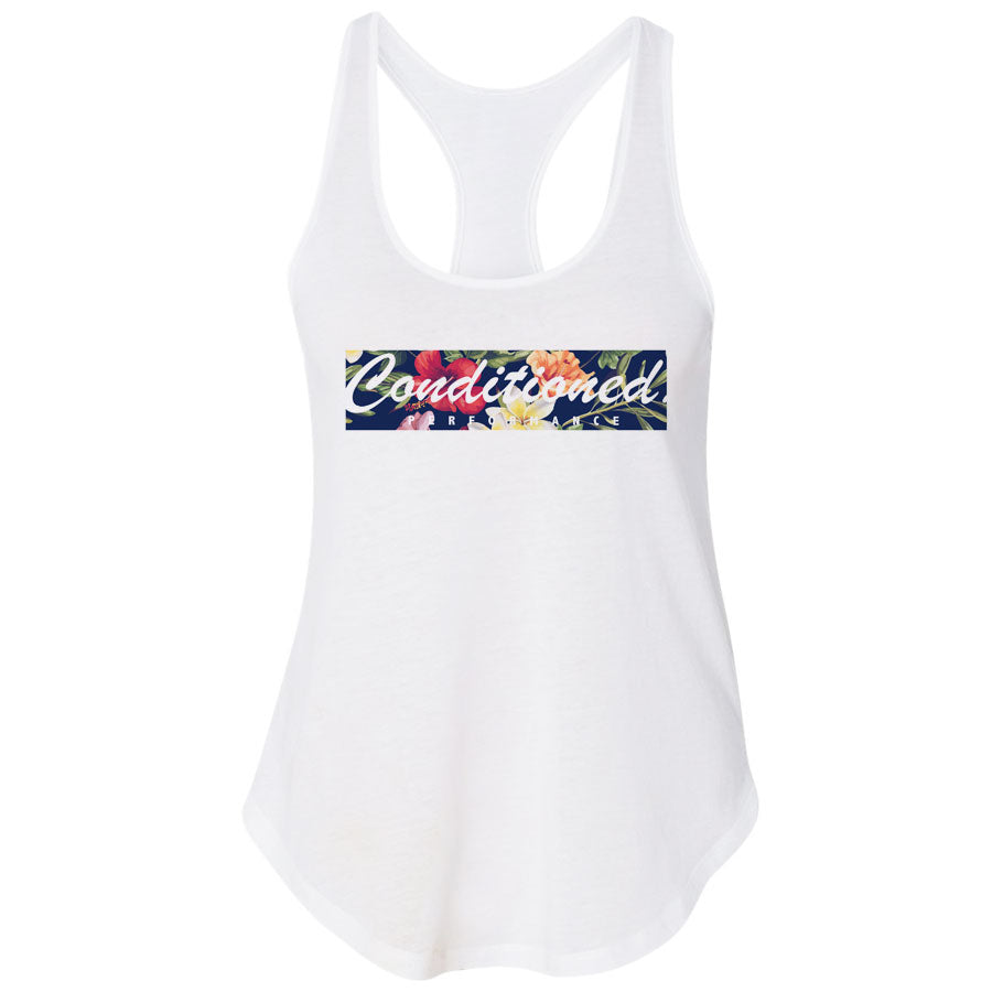 Floral Premium Racerback