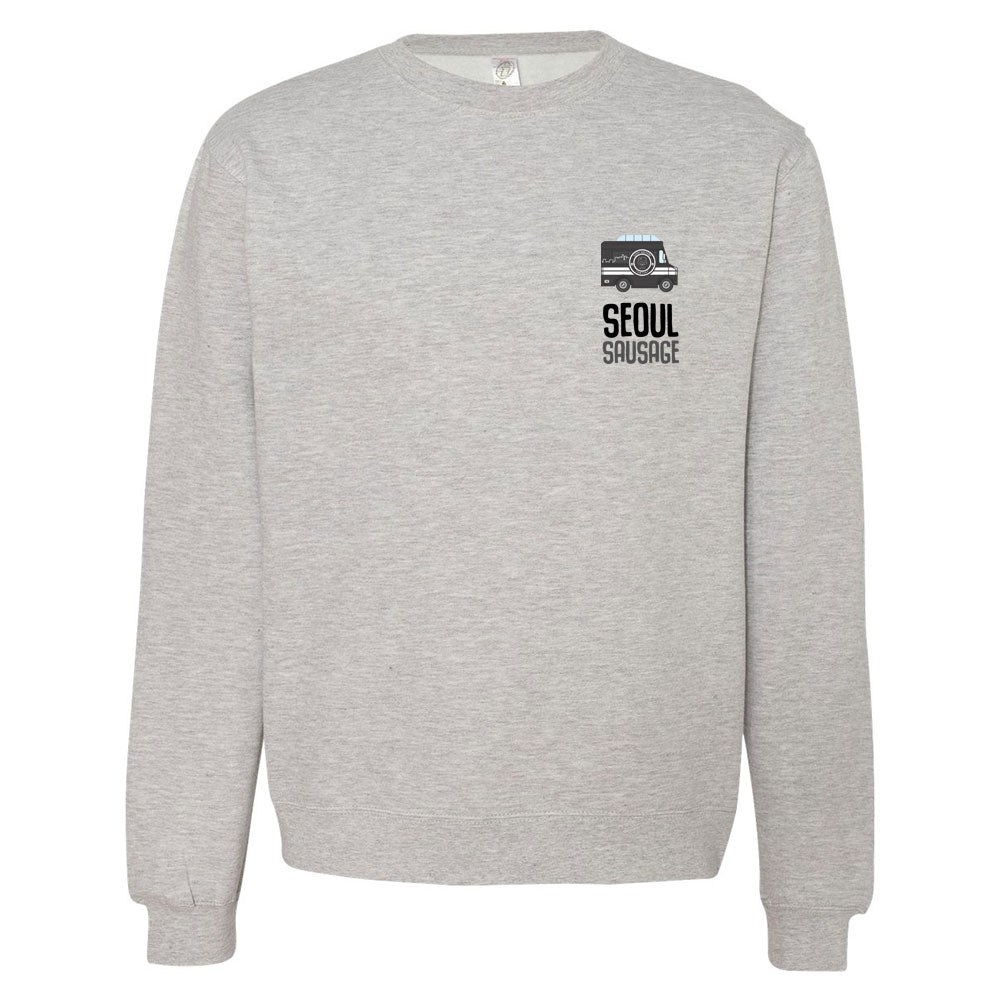 Cartoon Food Truck Crewneck Sweater