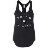 Wild Fame - Going Places Premium Racerback Tank (Ladies) - Black