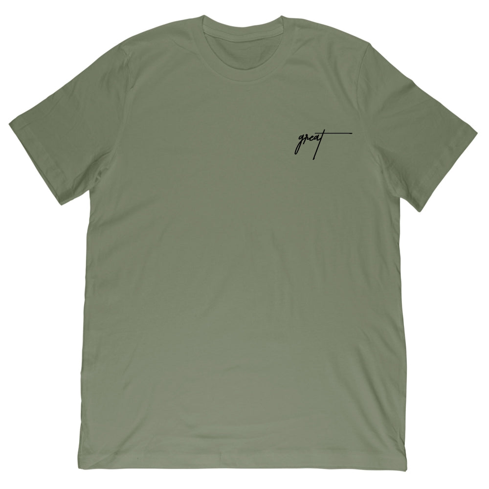 Great Script Tee