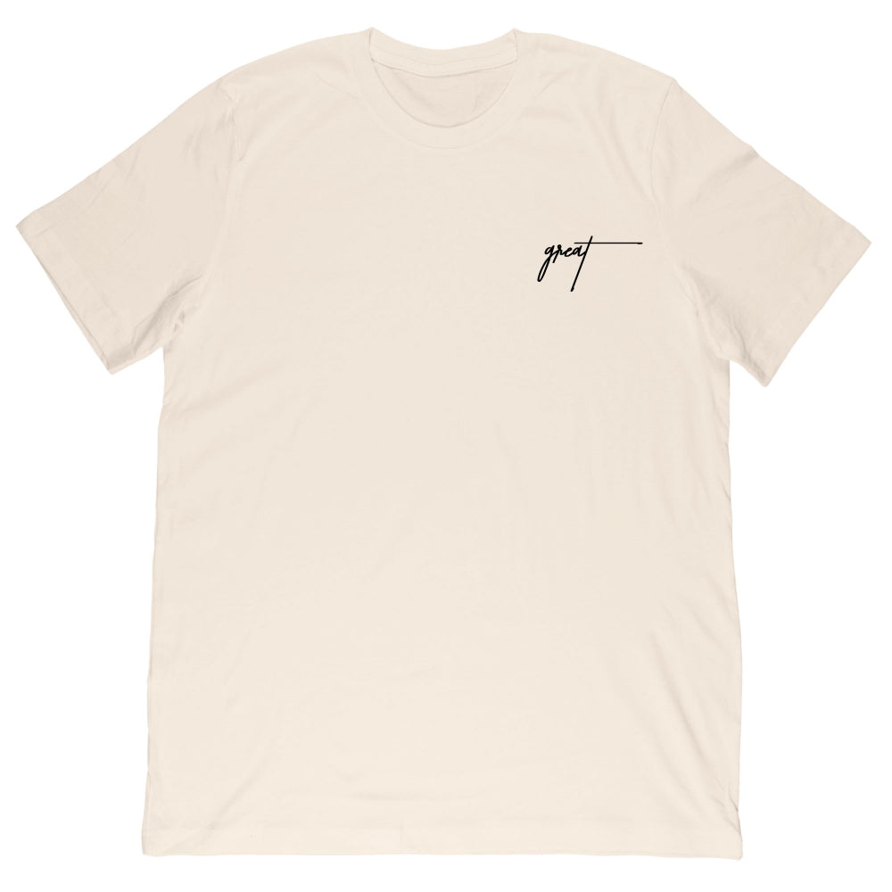 Great Script Tee