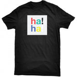 HA!HA! TEE - BLACK