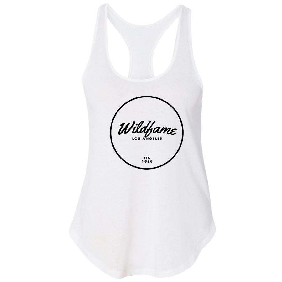 Wild Fame - Logo Premium Racerback Tank (Ladies)