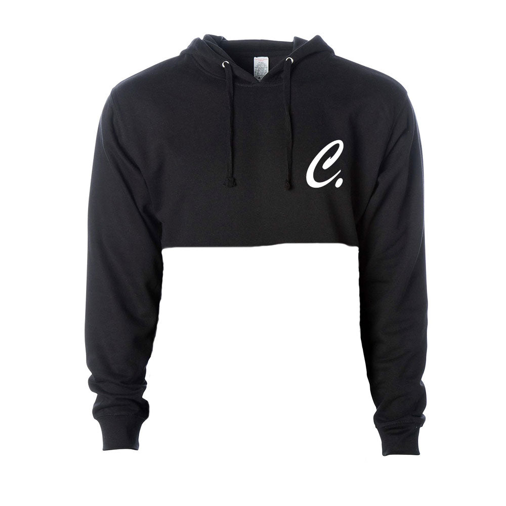 Symbol Crop Hoodie