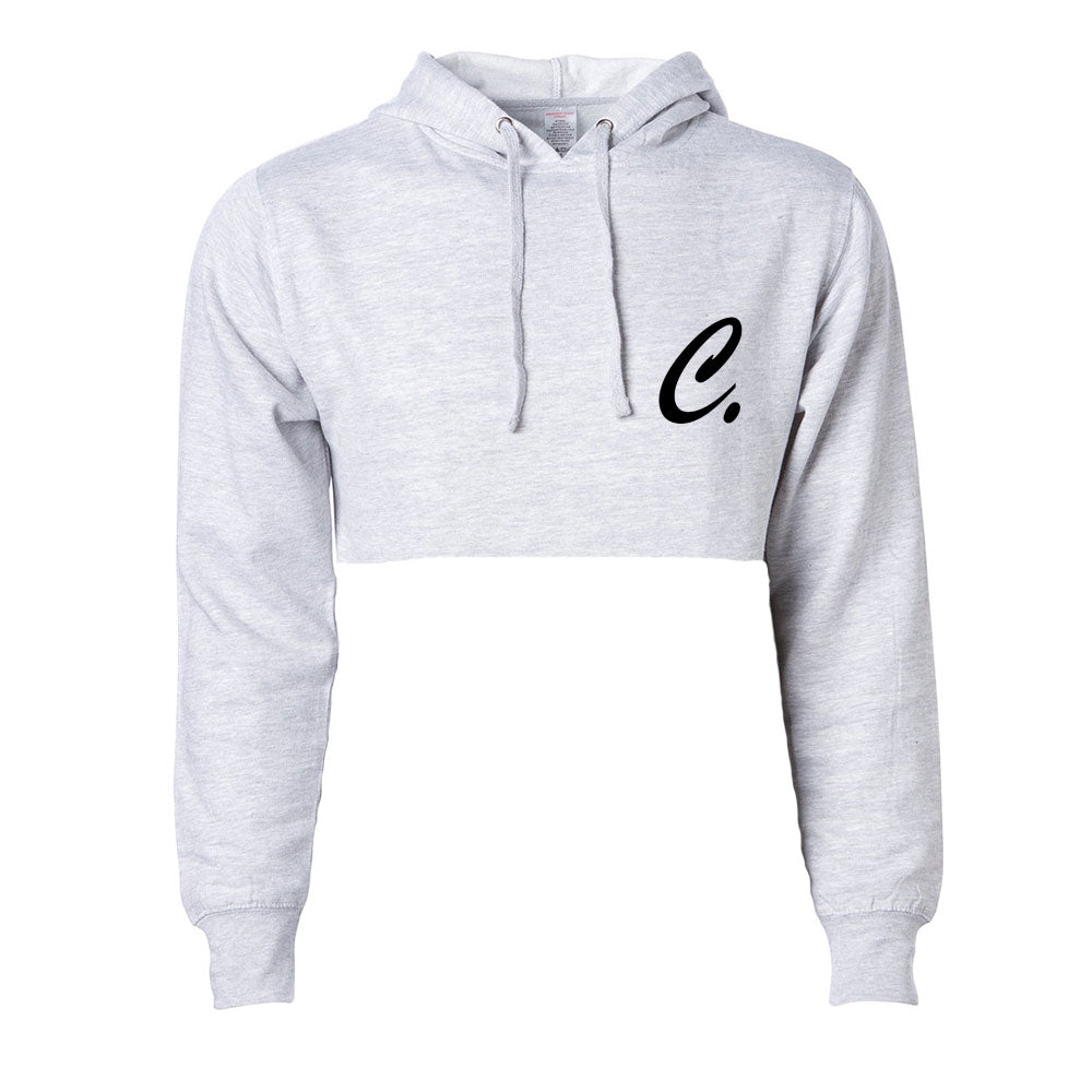 Symbol Crop Hoodie