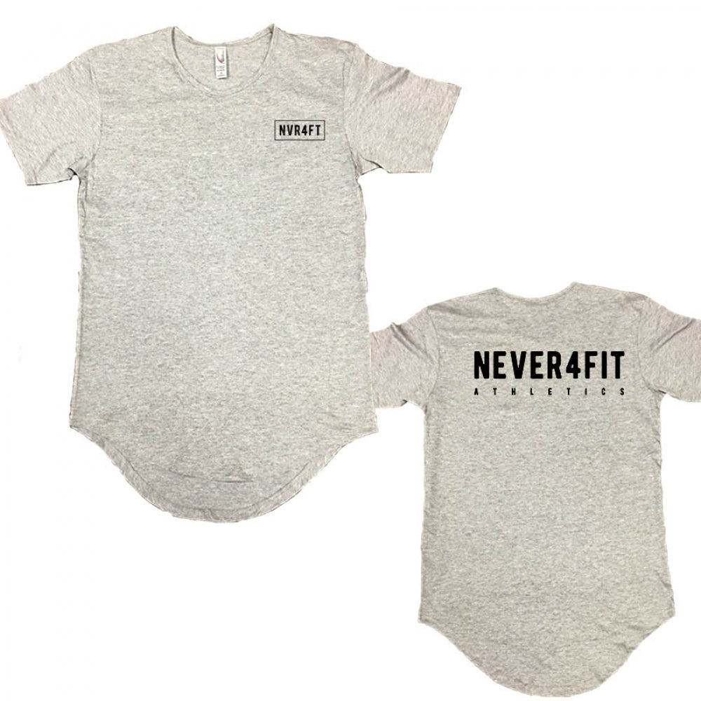Never4Fit - Logo Scoop Tee
