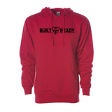 BUILT READY LOGO HOODIE - RED