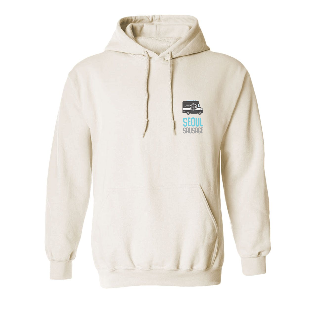 Cartoon Food Truck Hoodie