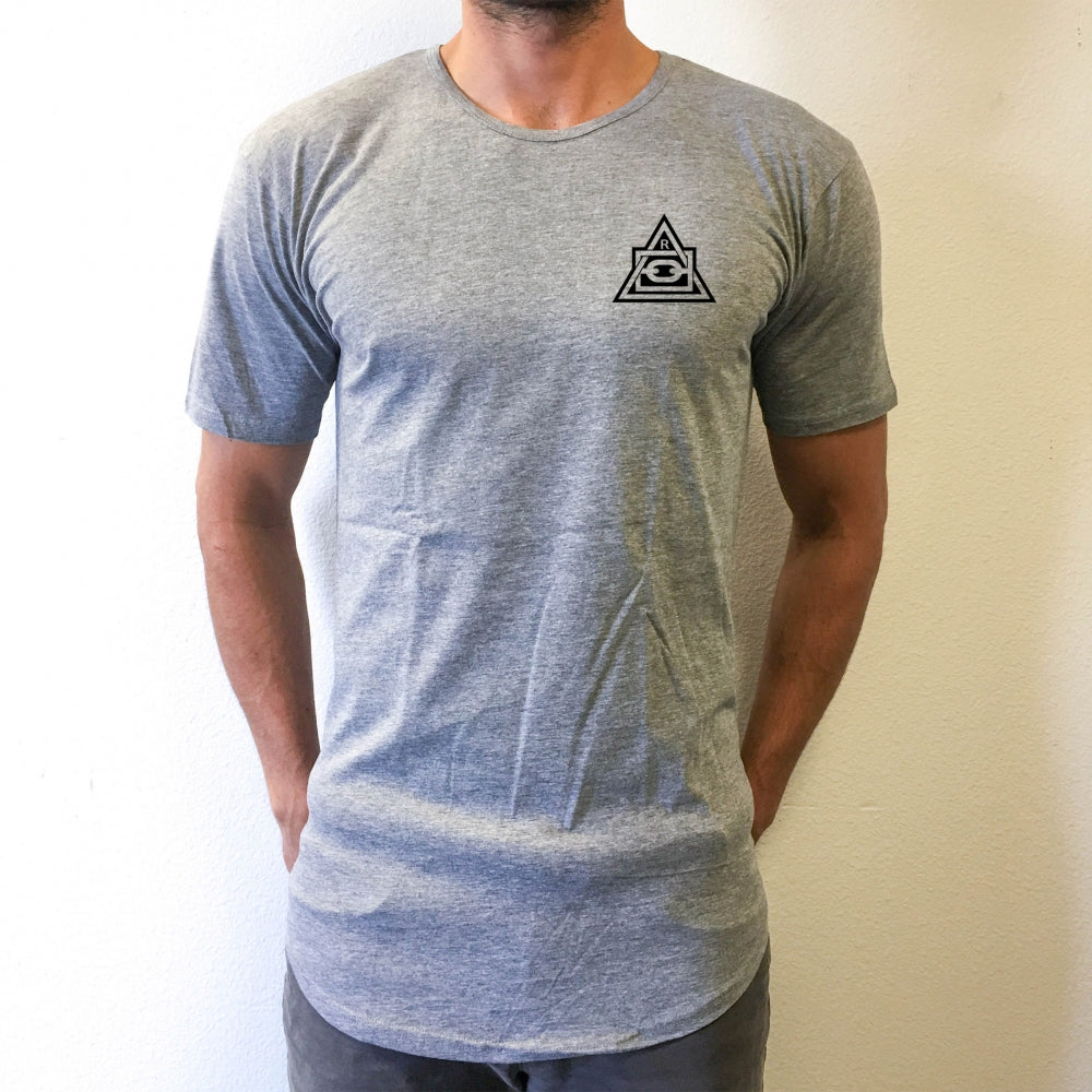 NEVER BACK DOWN SCOOP TEE