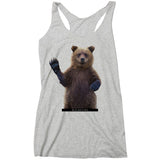 Wild Fame - Bear Racerback Tank (Ladies)