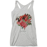 Wild Fame - Floral Racerback Tank (Ladies)