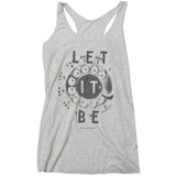 Wild Fame - Let It Be Racerback Tank (Ladies)