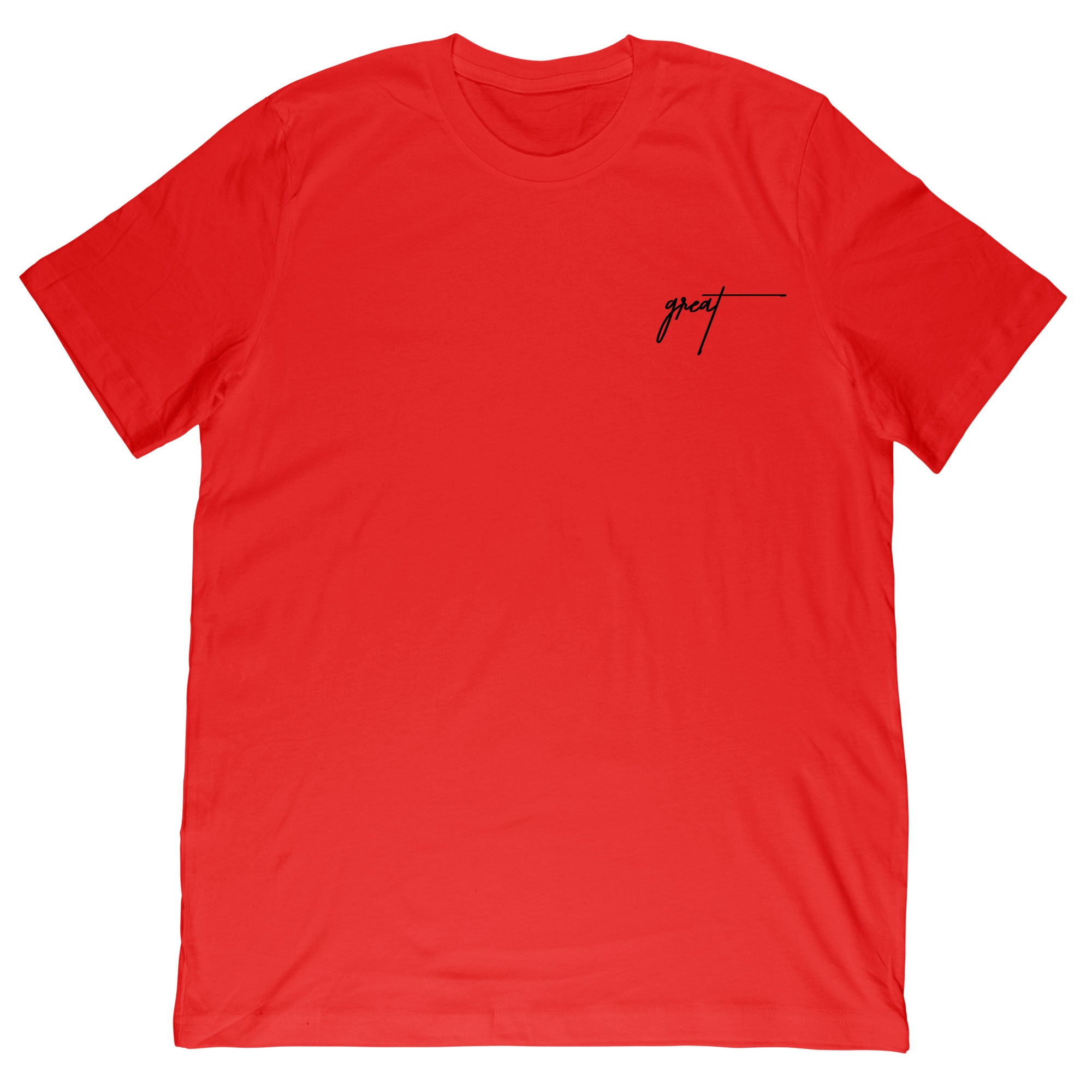 Great Script Tee