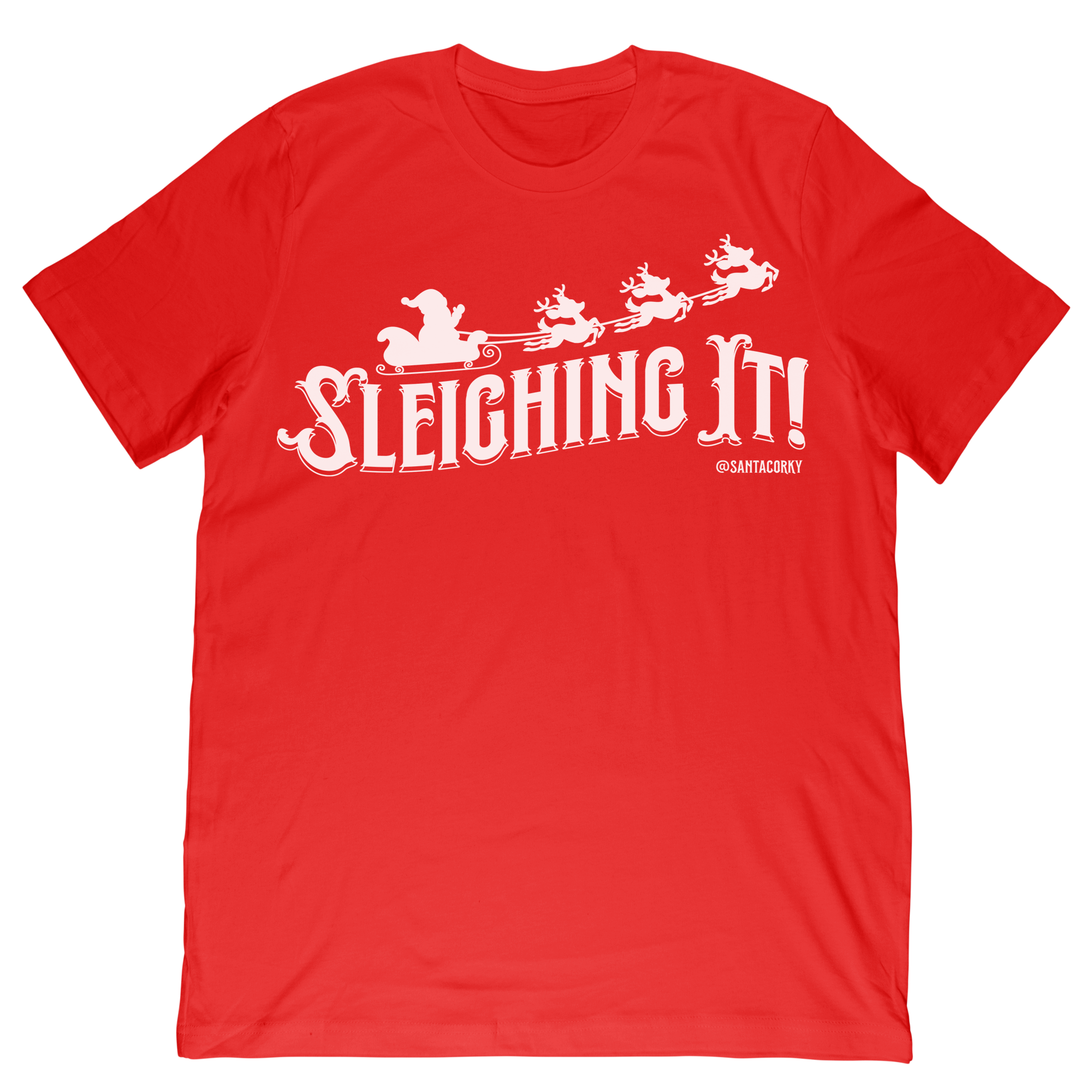Sleighing It Tee