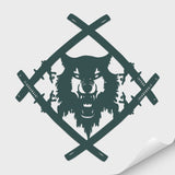 Official HS Vinyl Car Stickers