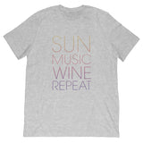 Gummy Mall - Sun Music Repeat Tee