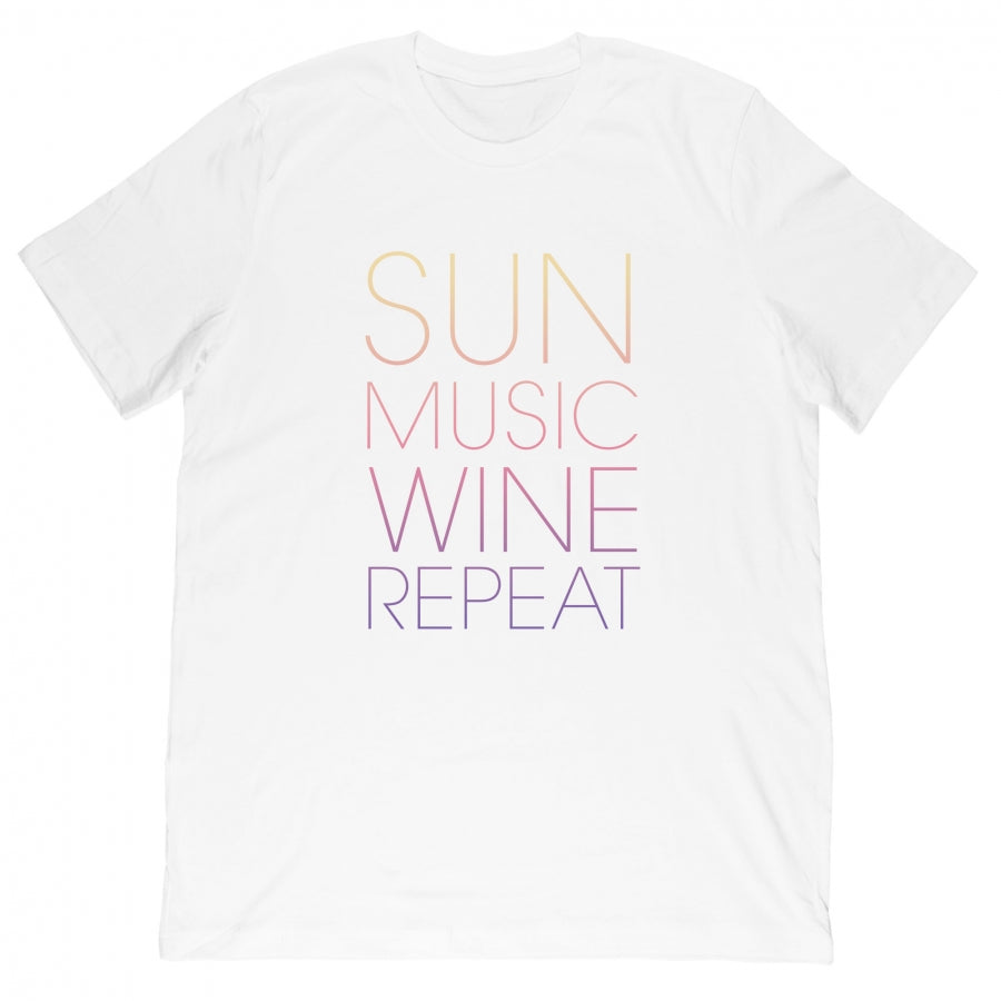 Gummy Mall - Sun Music Repeat Tee